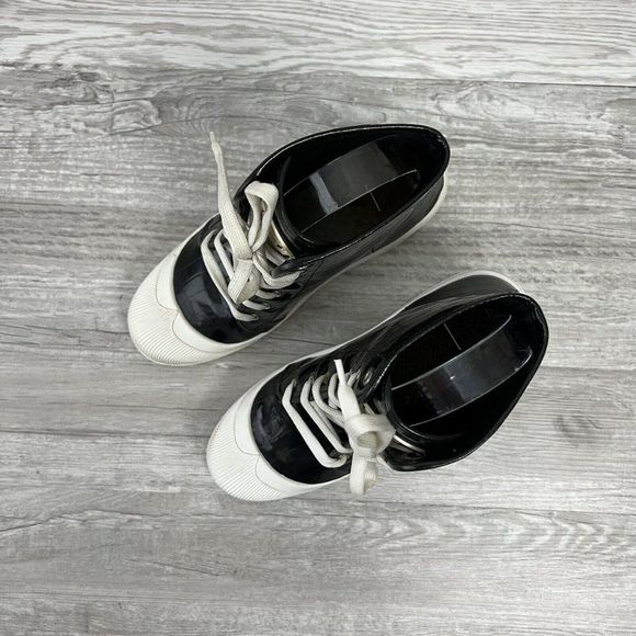 Guess RARE Y2K 1990’s Vintage Spain Made Chunky Black Platform High Top Women 6 - Picture 3 of 10